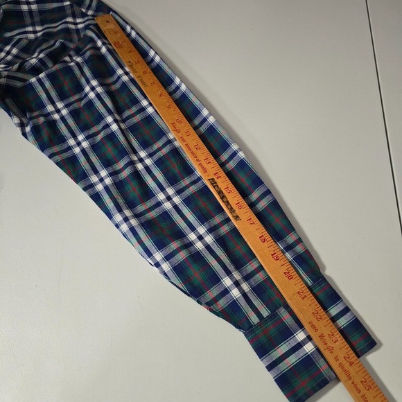 Vintage Ely Cattleman‎ Mens Shirt XL Plaid Long Sleeve Pearl Snap Western Cowboy - Picture 9 of 11